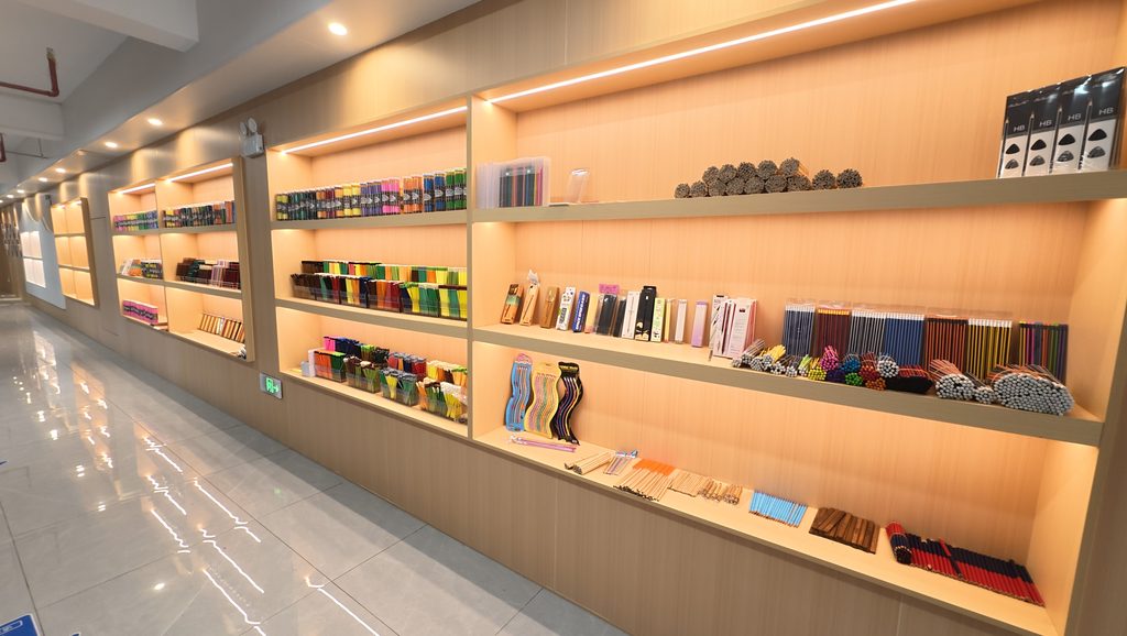 pencil show room
